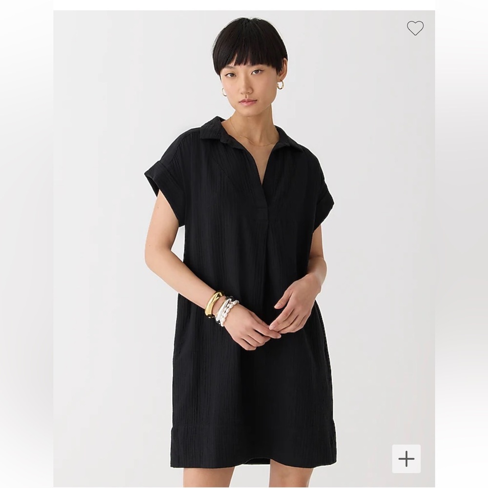 J. Crew V-Neck Shirt Dress